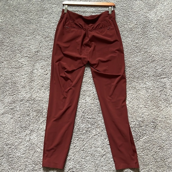 Athleta Brooklyn pant. Size: 8Tall They are a rust color. - Picture 2 of 7